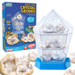 Wow in The World - 10 Real Break-Open Crystal Geodes with Display Case - Bonus Goggles & Magnifying Glass  Companion Audio Content  STEM Toy for Boys & Girls 6+ by Thames & Kosmos