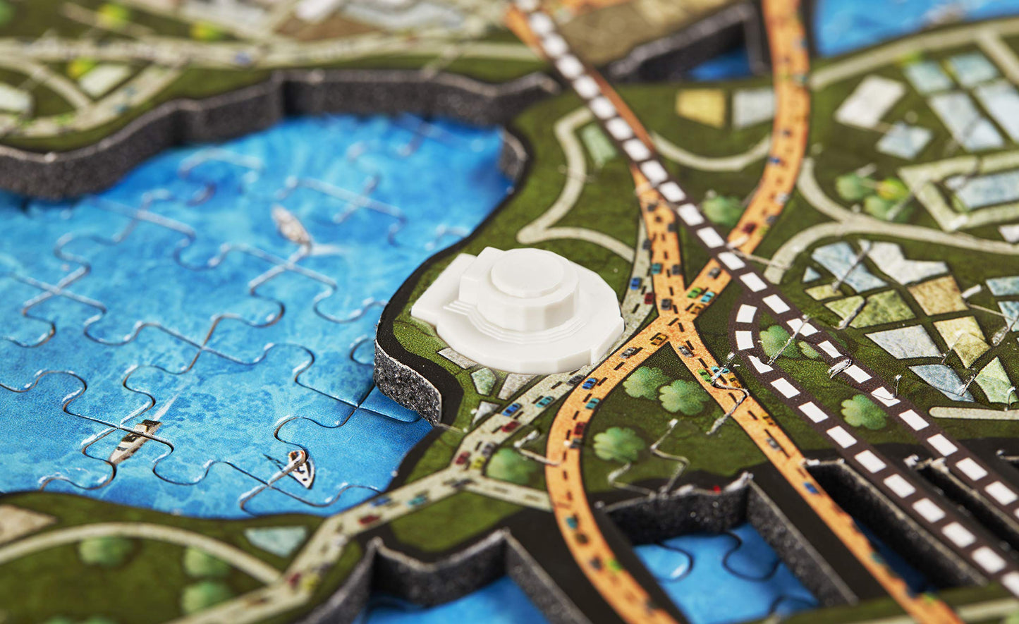 4D Washington Dc Skyline Time Puzzle