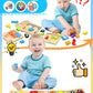 Wooden Puzzles Toddler Toys For 1 2 3 Years Old Boys Girls, 4 Vehicle Shape Learning Educational Blocks Birthday Gifts Sensory T