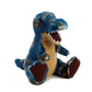 Aurora® Ferocious Dinos & Dragons T-Rex Stuffed Animal - Prehistoric Fun - Cuddly Companions - Blue 8.5 Inches