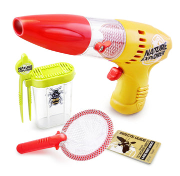 Lanard Nature Explorer: Insect Vacuum Deluxe Collector Set - Bug Out Critter Capture Set, Toy Outdoor Observation & Explorer Tools, Battery Powered, Kids Ages 3+ Medium