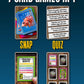 100 Pics Smart Cards Animals, 7 Games In 1, Pairs, Snap, Trumps, Rummy, Memory Quiz, Learn Facts, Travel Game, Gift, Stocking Stuffer, 50 Cards, Age 5+, 1-8 Players