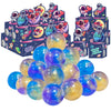 Holydeck 24 Pack Valentines Day Gifts for Kids  Galaxy Slime with Greeting Card Box Stress Relief Slime Toy for mature-themed Party Favor  Valentine's Day Classroom Exchange Prizes Gift Set