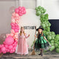 Pink and Green Balloon Arch Garland Kit 154pcs Sage Green and Pastel Pink Balloons for Girls baby in bloom Baby Shower Woodland