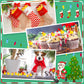 250 Pcs Mini Christmas Resin Ducks Miniature Duck Figures Ornament Small Micro Landscape Garden Aquarium Dollhouse Decoration Ch