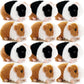 12 Pieces Cute Guinea Pig Stuffed Animal Bulk Guinea Pig Plush Toy Small Stuffed Doll with Chain for Boy Girl Party Favors Goodi