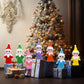 Lovelfstory Elf Accessories Baby, Tiny Christmas Elf Girl And Boy Baby Doll For Xmas Gift (Blue)