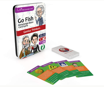 The Purple Cow Go Fish! - Genius Thinkers - The Classic Card Game With A General Knowledge Boost For Kids & Families Ages 6+