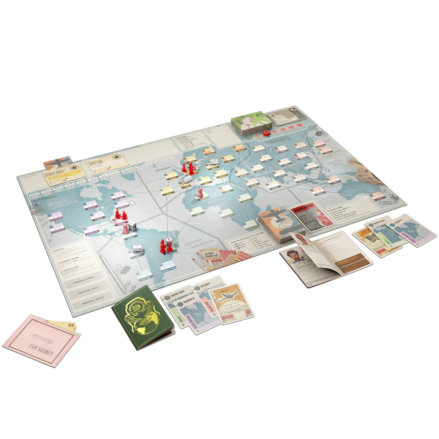 Pandemic Legacy Season 0 Board Game by Z-Man Games | Cooperative | Ages 14+ | 2-4 Players | Cardboard | Average Playtime 60 Minutes