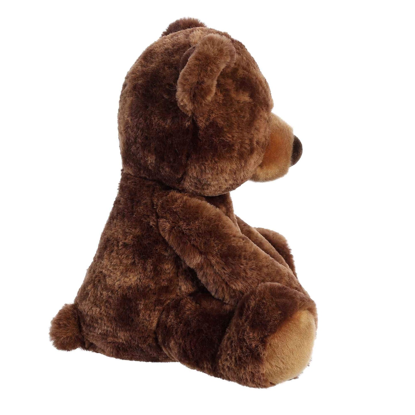 Aurora® Snuggly Coco Swirl Bear™ Stuffed Animal - Comforting Companion - Imaginative Play - Brown 12.5 Inches