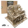 OWNONE 1 3D Wooden Puzzle Marble Run for mature-themeds  DIY Marble Run Wooden Model Kits to Build  Wooden Building Kit for mature-themeds and Teens (334 Pcs)