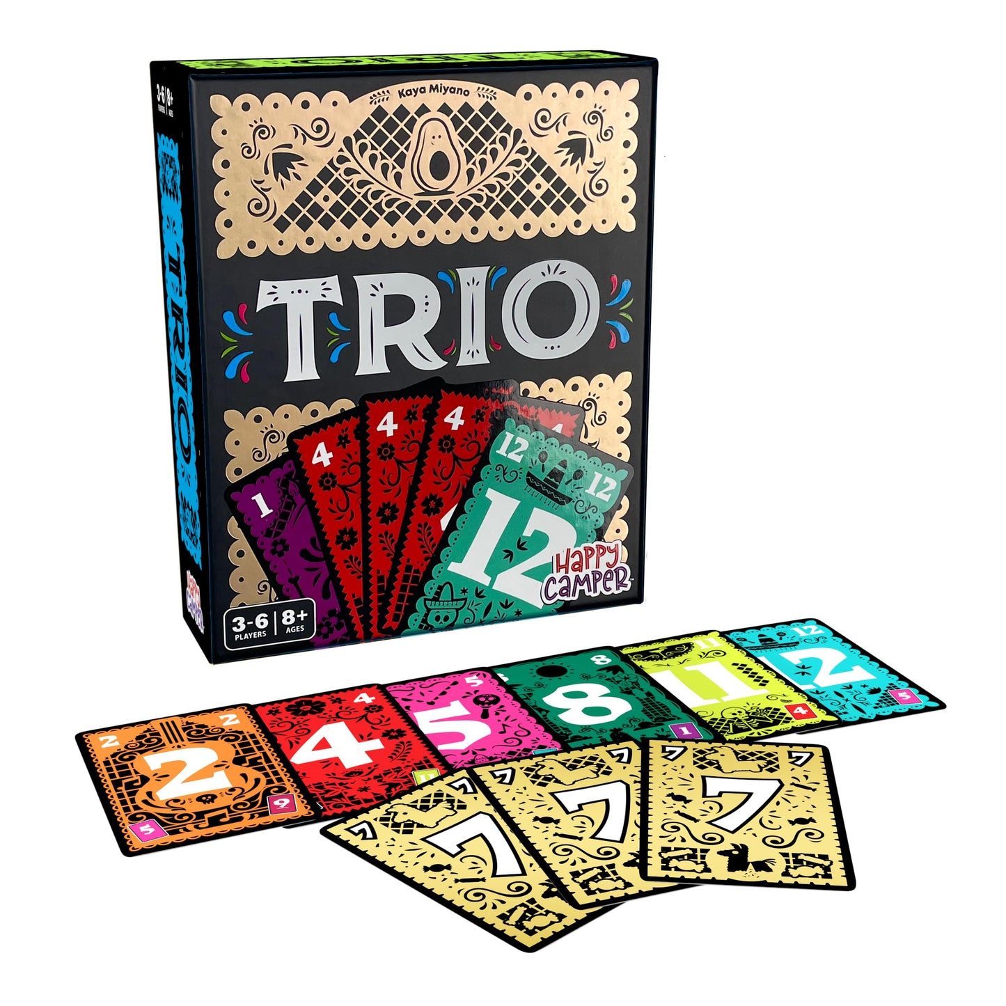 Happy Camper Trio Game Hottest New Family Game | Award-Winning | Game Of The Year In France | Perfect Stocking Stuffer | Great F