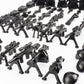 MaozyHomie 83 Pcs  Pack Military  Toy Soldiers Figures US Army Battle Toy Set  Weapon Battle Building Blocks Compatible with Major Brand  3 Years Old and up