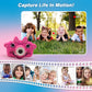 Gkidz Kids Camera For Boys & Girls Toy Camera Age 3-12 Years Old Young Photographers With 64Gb Sd Card, Hanging Belt & Durable Silicone Case Ideal Gift For Kids | Camera For Kids | Toddler Camera