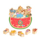 Cocomelon Best Friends Wooden Balance Blocks, Recycled Wood, Officially Licensed Kids Toys For Ages 18 Month By Just Play