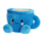Aurora Adorable Palm Pals Letti Latte Stuffed Animal - Fun Collectible Plush for Kids and mature-themed Collectors - Perfect for Decorating Rooms and Birthday Gifts - Blue 5 Inches