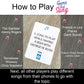 Game That Song Music Card Game - 2000's Mix Expansion, 50 New Cards, Cardstock, Yellow - Fun for Family and Game Nights!