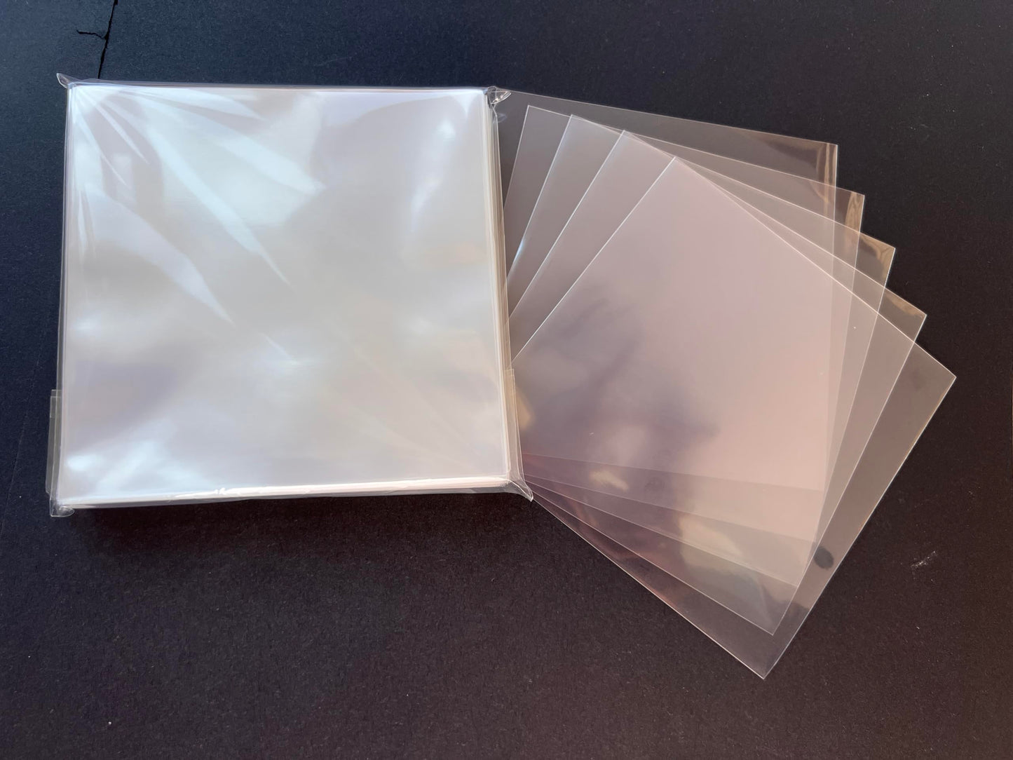 'Unsettled Compatible'' Sleeves (110 X 110 Mm) -110 Pack, 60 Microns