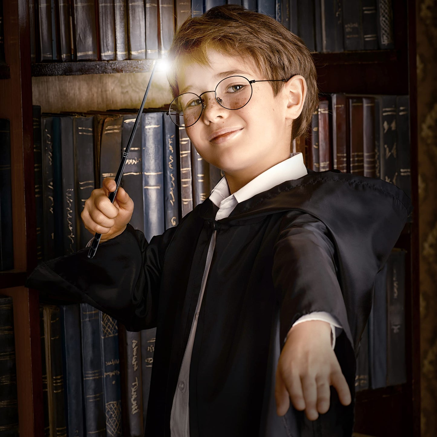 Cottage Garden Chancellor Black 13.75 Inch Resin Collectible Witch Wizard Cosplay Magic Wand