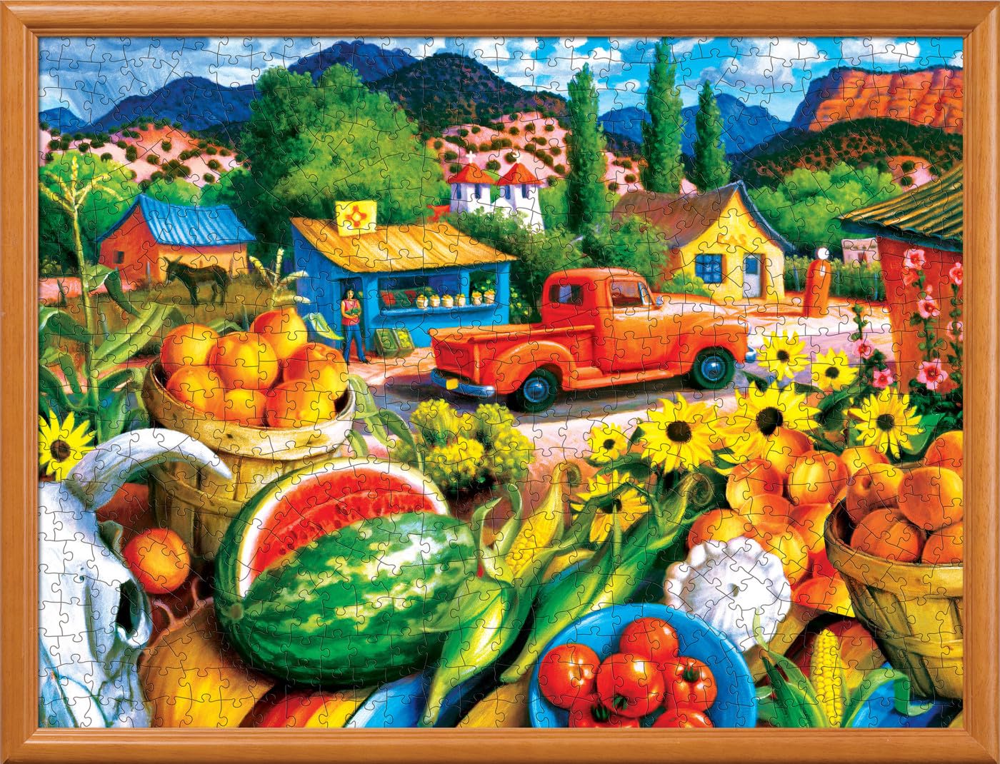 Masterpieces 550 Piece Jigsaw Puzzle For Adults, Family, Or Youth - Summer Fresh - 18'X24'