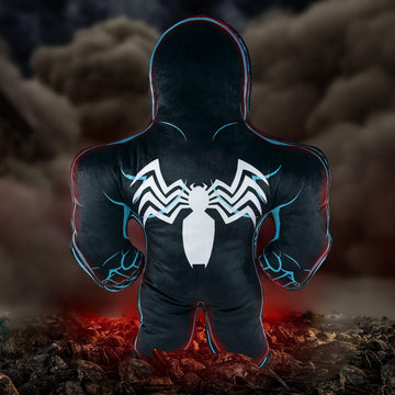 Bleacher Creatures Marvel Venom Plush Toy - 24" Soft Crystal Velboa Polyester Buddy