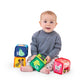 Baby Einstein Alpha Stacks Soft Blocks, Multisensory and Lightweight, Ages 3 Months and Up