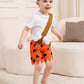 Xianhsuxo Halloween Costume For Toddler Kids Baby Caveman Costume Cosplay Outfit For Girls Boys (Boys, 6-12M)