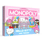 Monopoly: Hello Kitty and Friends, Buy, Sell, Trade Buildings from The Animated Series, Featuring My Melody, Badtz-Maru, Keroppi