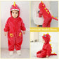Tonwhar Kid'S And Toddler'S Costume Baby Animal Outfit Baby Boys' Girls' One-Piece Rompers Jumpsuit(12-18M,Red Dinosaur)