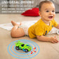 huwairen Toys for 3-6 Year Old Boys Transforming Car Toys with LED Light and Music Dinosaur Toy Birthday Gifts for 4 5 6 7 Year