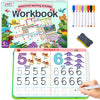 Alianfly Preschool Learning Activities Educational Workbook - Toddler Prek Montessori Handwriting Practice Activity Tracing Toys Busy Book For Kids, Autism Learning Materials And Abc Learning Book
