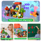 Magnetic Blocks - 150Pcs Magnetic Building Blocks Toys Forest Portal Magnetic Cubes - Magnetic Toys For Montessori Toddler Birth