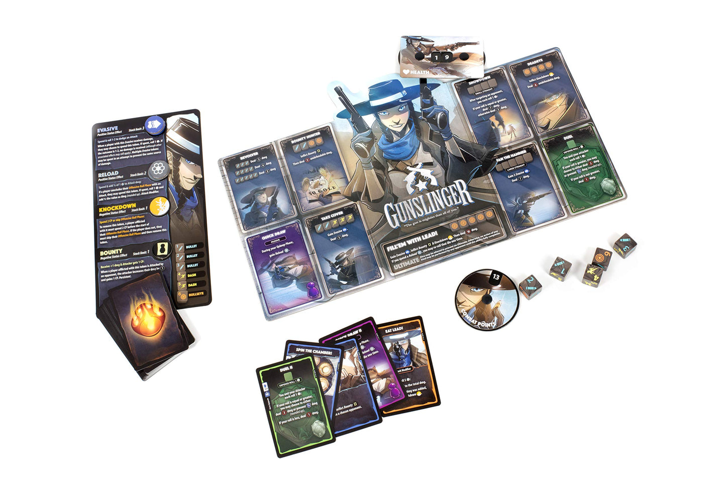 Gunslinger vs Samurai - Dice Throne: Season Two Board Game