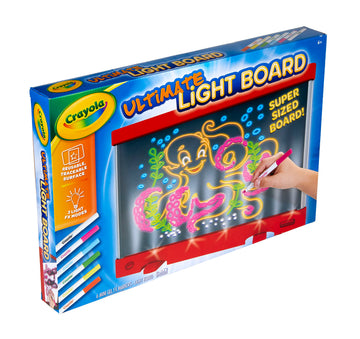 Crayola Ultimate Light Board (Red), Kids Light-Up Tracing Pad, Kids Toys, Gift For Boys & Girls, Drawing Light Box, Ages 6+ [Amazon Exclusive]