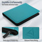 9 Pocket Trading Card Binder 540 Capacity with Zip Closure - enhanced Double Sided PU Leather Card Protector  Hold & Organize Cards for TCG  MTG  Sports Cards (turquoise)