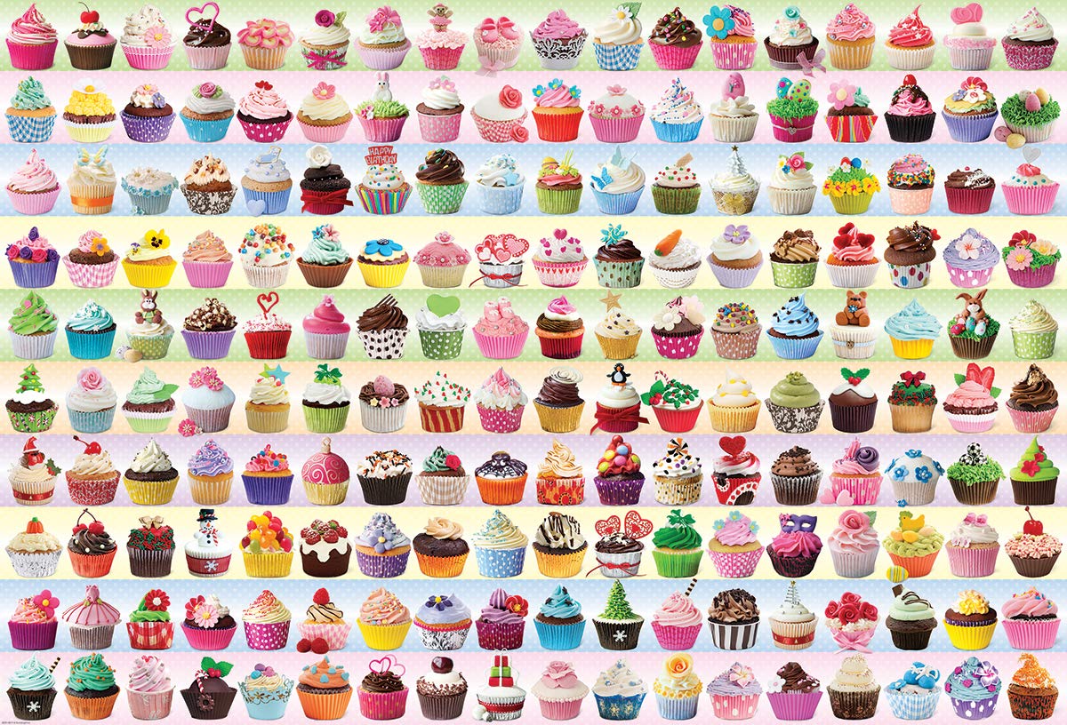 Eurographics Cupcakes Galore Puzzle (2000-Piece) (8220-0629)