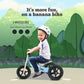 Banana Bike Balance Bike Wooden - Toddler Balance Bike For 1+ Year Old Kids - Eco-Friendly Kids' Balance Bikes - First Bike Gift