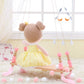 Gloveleya Baby Doll Baby Girl Gifts Plush Snuggle Dolls Soft Toys Yellow 16'