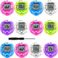 Sosation 12 Pcs Virtual Pets Keychain Egg Fillings for Kids 168 Electronic Digital Pet Easter Retro Handheld Game Machine 90s To
