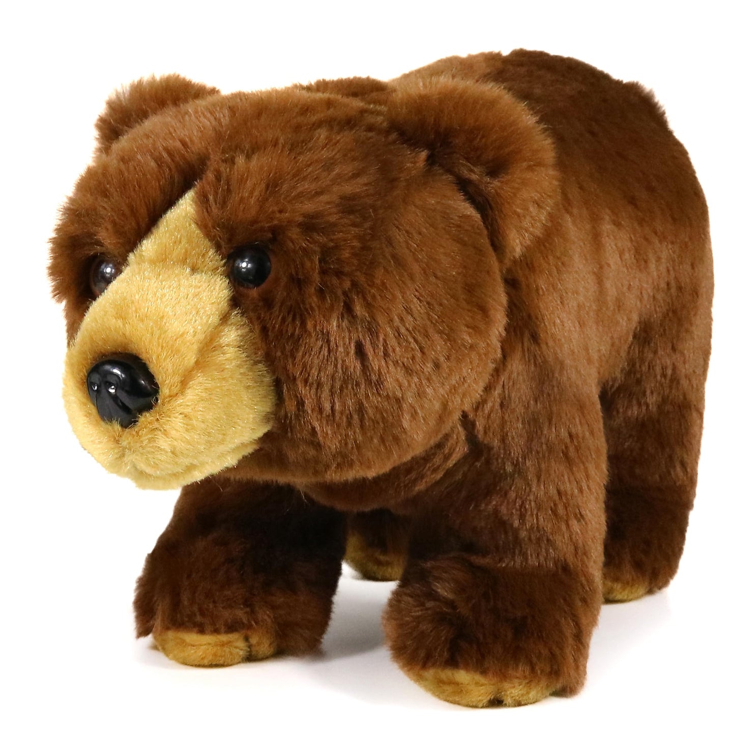 Ice King Bear Realistic Brown Bear Stuffed Animal Plush Toy 12 Inches (Original)
