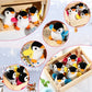 Kasyat 12 Pieces Mini Plush Penguin Stuffed Toys Animal, Cute Small Baby Penguin Stuffed Doll Keyholder Bag Pendant Birthday Party Favor Present For Mother'S Day Boys Girls Gifts(Vibrant Style)
