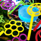 Bubble Wands, Large Bubble Wand Assortment, 8' Inches (1 Set)