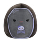 Squishmallows Original 16-Inch Plush Julianne Grey and Purple Coffin - Soft Polyester Toy, Official Jazwares Model SQHW00969