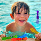 Haktoys Squids Dive & Swim Sinking Pool Toy Set For Kids: Practice Diving And Swimming, Underwater Multicolor Sinking Squids (Set Of 6 Pieces)