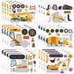 Dorgua Make-A-Face Sticker Set, Make A Construction Stickers For Kids Boys, Diy Craft Stickers Face Stickers Decor, Make Your Ow