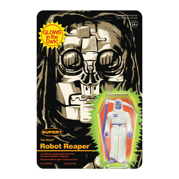 Super7 The Worst Robot Reaper (Monster Glow) - 3.75'' The Worst Action Figure Collectibles and Retro Toys