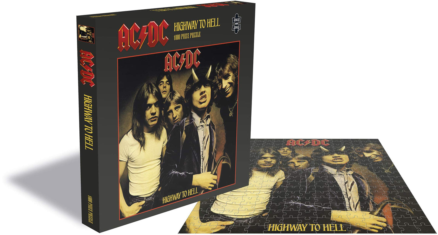 Acdc Highway To Hell 1000 Piece Jigsaw Puzzle