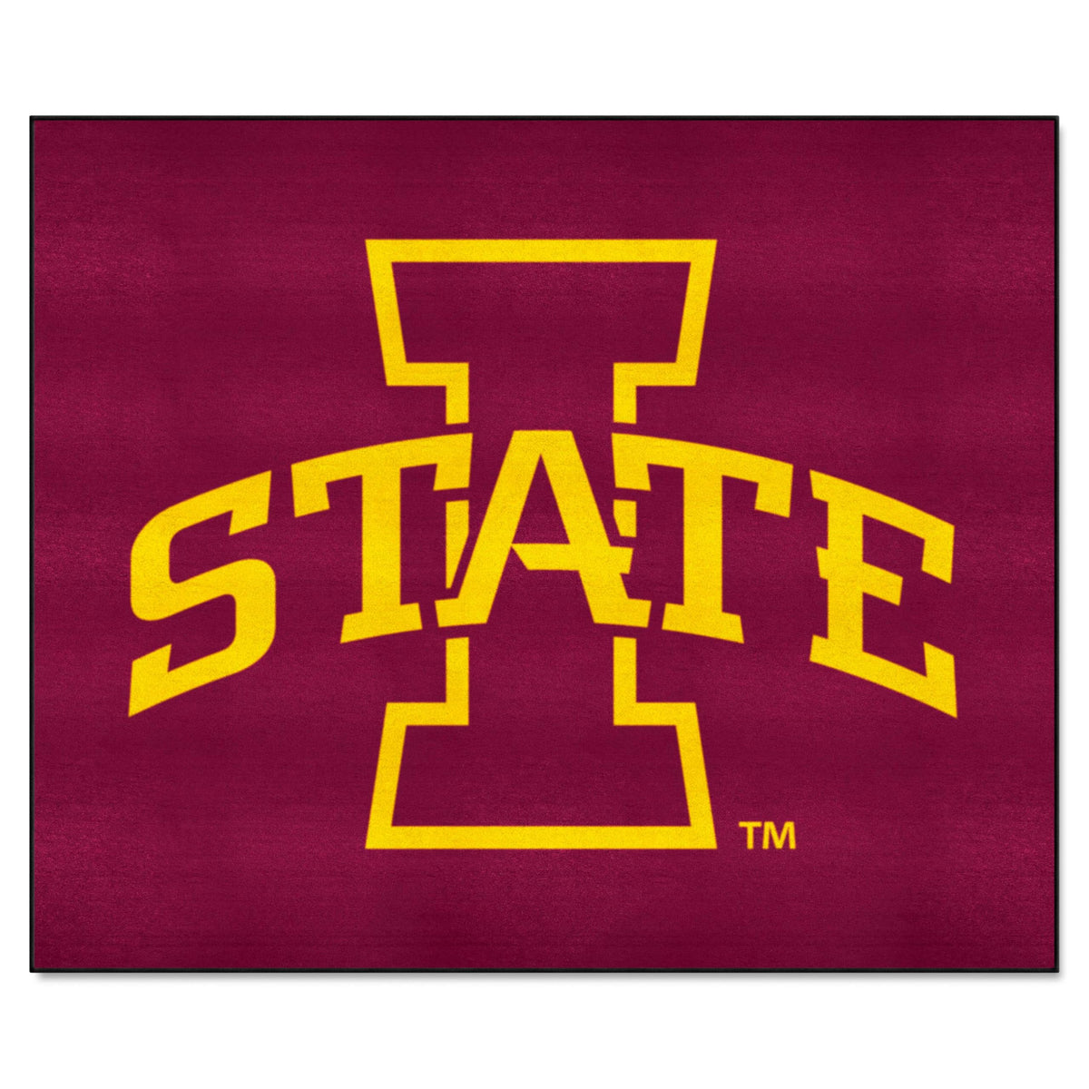 FANMATS 13 Iowa State Cyclones Tailgater Rug - 5ft. x 6ft. Sports Fan Area Rug, Home Decor Rug and Tailgating Mat