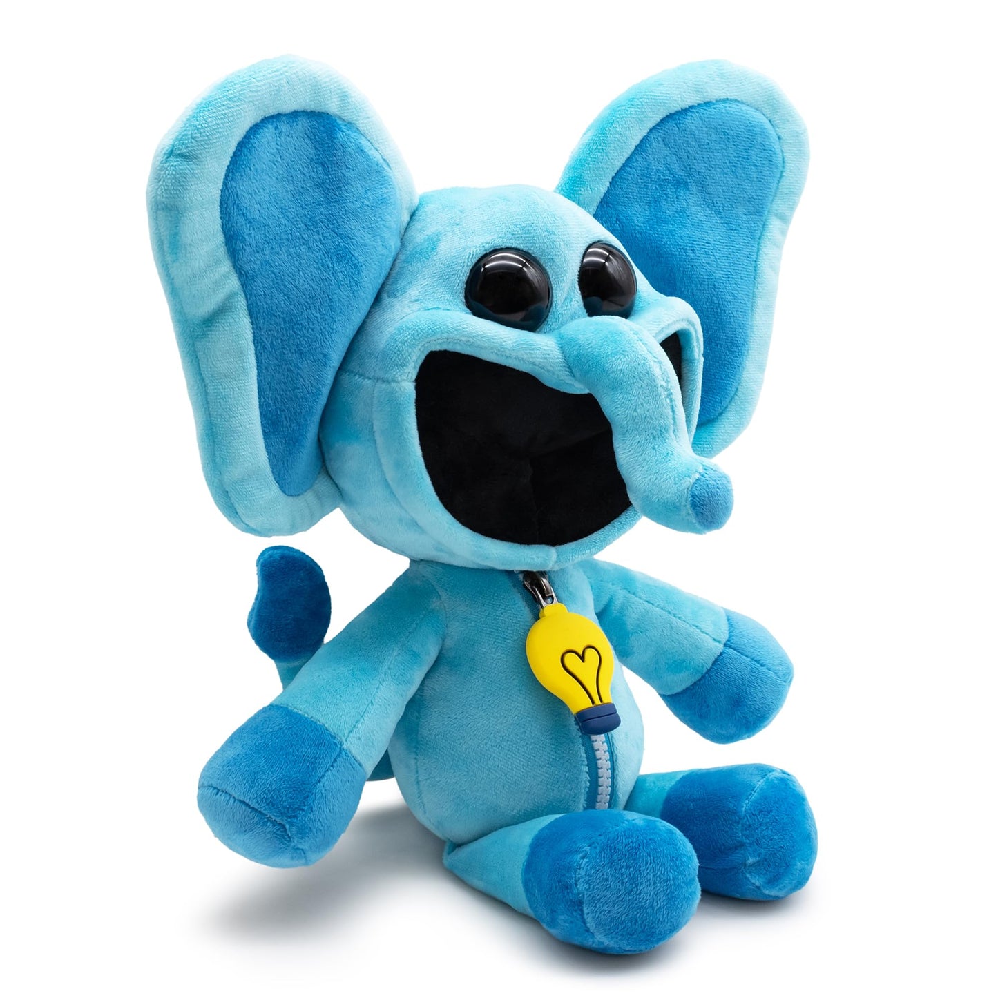 Poppy Playtime Plush Doll - 14" Blue Smiling Crltters, Soft Polyester, Model SM