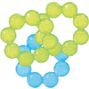 Infantino Water Teethers - 3-Pack Sensory Teething Relief, BPA-Free, Lime & Blue, Model 216-526